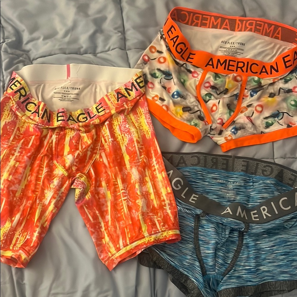 4 pairs American Eagle Boxer Briefs
